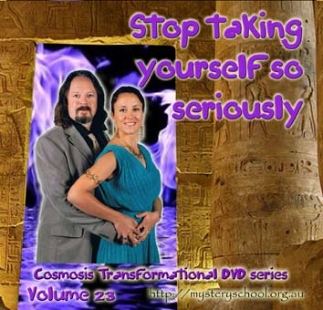 (image for) Cosmosis DVD 23 - Stop taking yourself so seriously